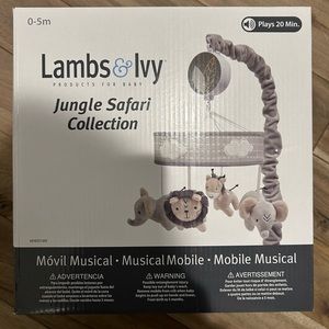 Lambs & Ivy Jungle Safari Mobile and Wall Stickers
